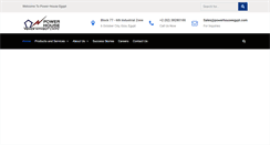 Desktop Screenshot of powerhouseegypt.com