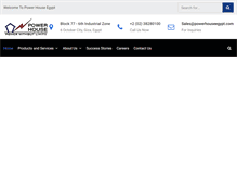Tablet Screenshot of powerhouseegypt.com